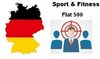 1 Monat Flat 500 - Sport & Fitness - Deutschland